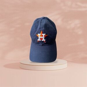 New Era Houston Astros Navy and Orange Women's Hat